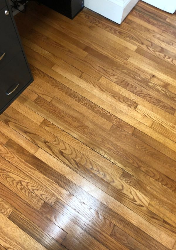 Hardwood Floor Cleaning Results 9